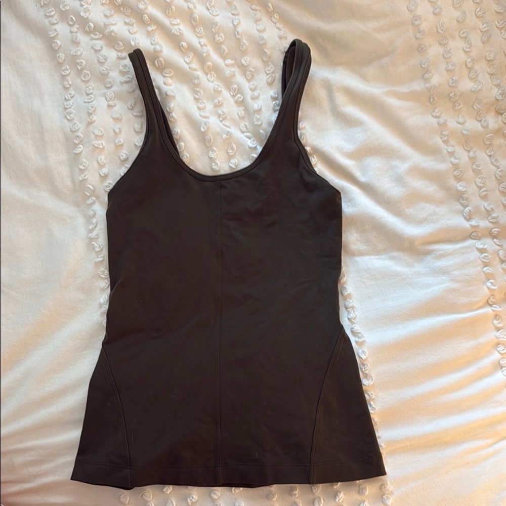 LULULEMON army green tank top